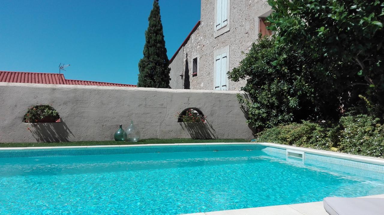 Bed and Breakfast L'Ile Aux Mimosas Tautavel Exterior foto